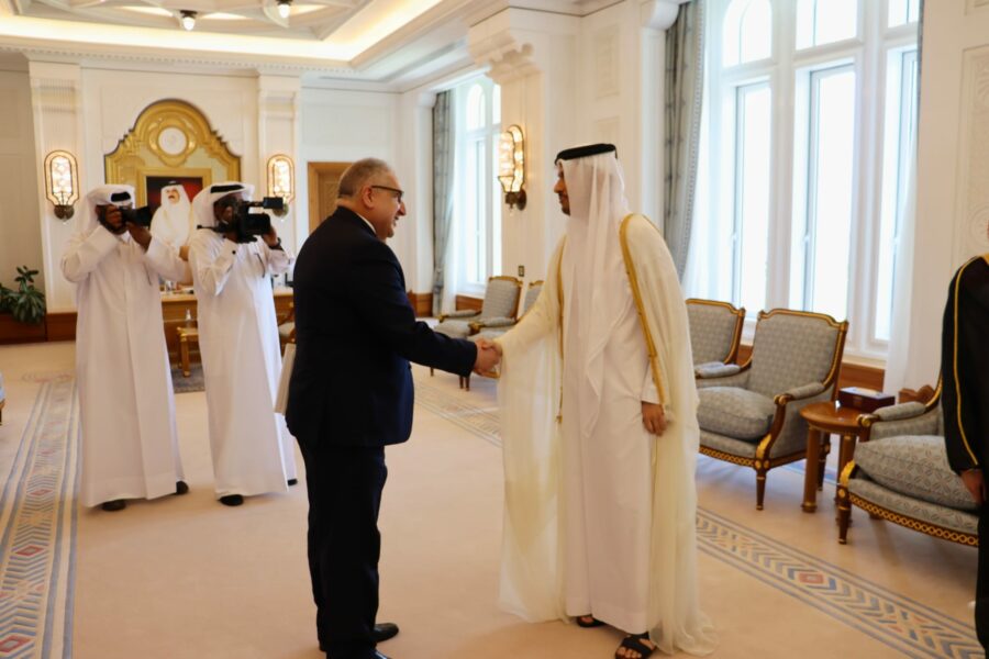 مبعوث رئيس الجمهورية يزور قطر لتعزيز العلاقات الثنائية